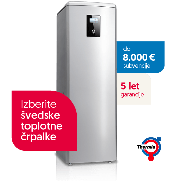 Izberite švedske toplotne črpalke Thermia
